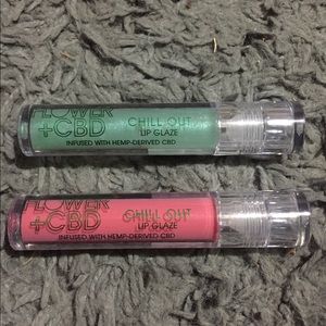 Bundle of 2 nip Flower chill out lip glaze gloss